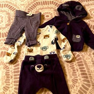 Carters Baby Boy 4 Piece Set